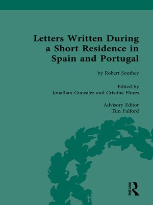cover image of Letters Written During a Short Residence in Spain and Portugal